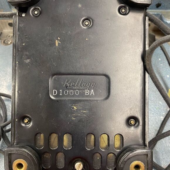 Vintage Kellogg Red Bar 1,000 Series, Bakelite Body Working Telephone Landline - Picture 3 of 8